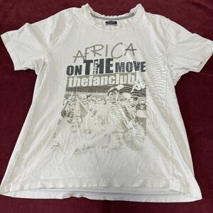 Vintage Kappa Africa On The Move T-Shirt - Size XL